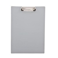 Klemmbrett Din A4 Polystyrol Grau