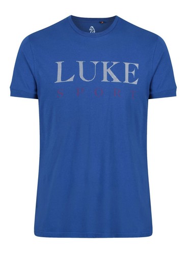 MAXS SPORTS T SHIRT BLUE CREW NECK SALE 