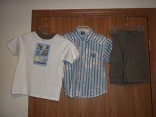 4T Class Club Shorts T-Shirt Button Front Shirt Surf Beach NWT