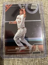 2022 Stadium Club Chrome Insert #200 Mike Trout LA Angels
