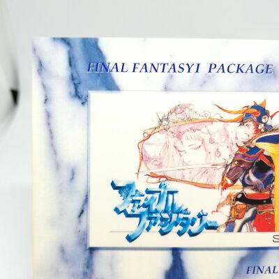 001 Package Final Fantasy Ⅰ Art Museum Card 1STedition JAPAN