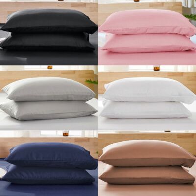 1800D Pillow Case Set Queen (standard) or King Pillowcase 1/2set Pillow Cases US