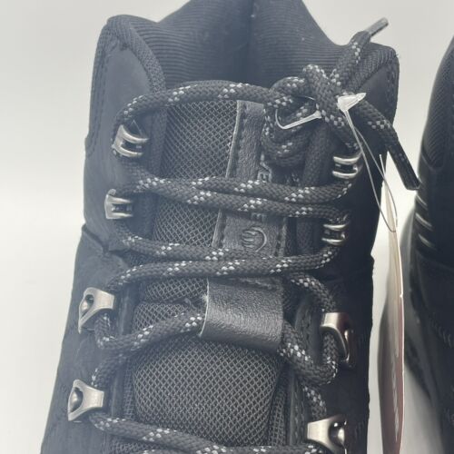 Wolverine Men's Sz US 12 Luton Waterproof Hiking Boots Black Leather W880297 NWT - Picture 16 of 20