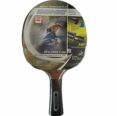 Table Tennis Bat DONIC Waldner 1000  Black-Brown 87 grams  All-rounder 