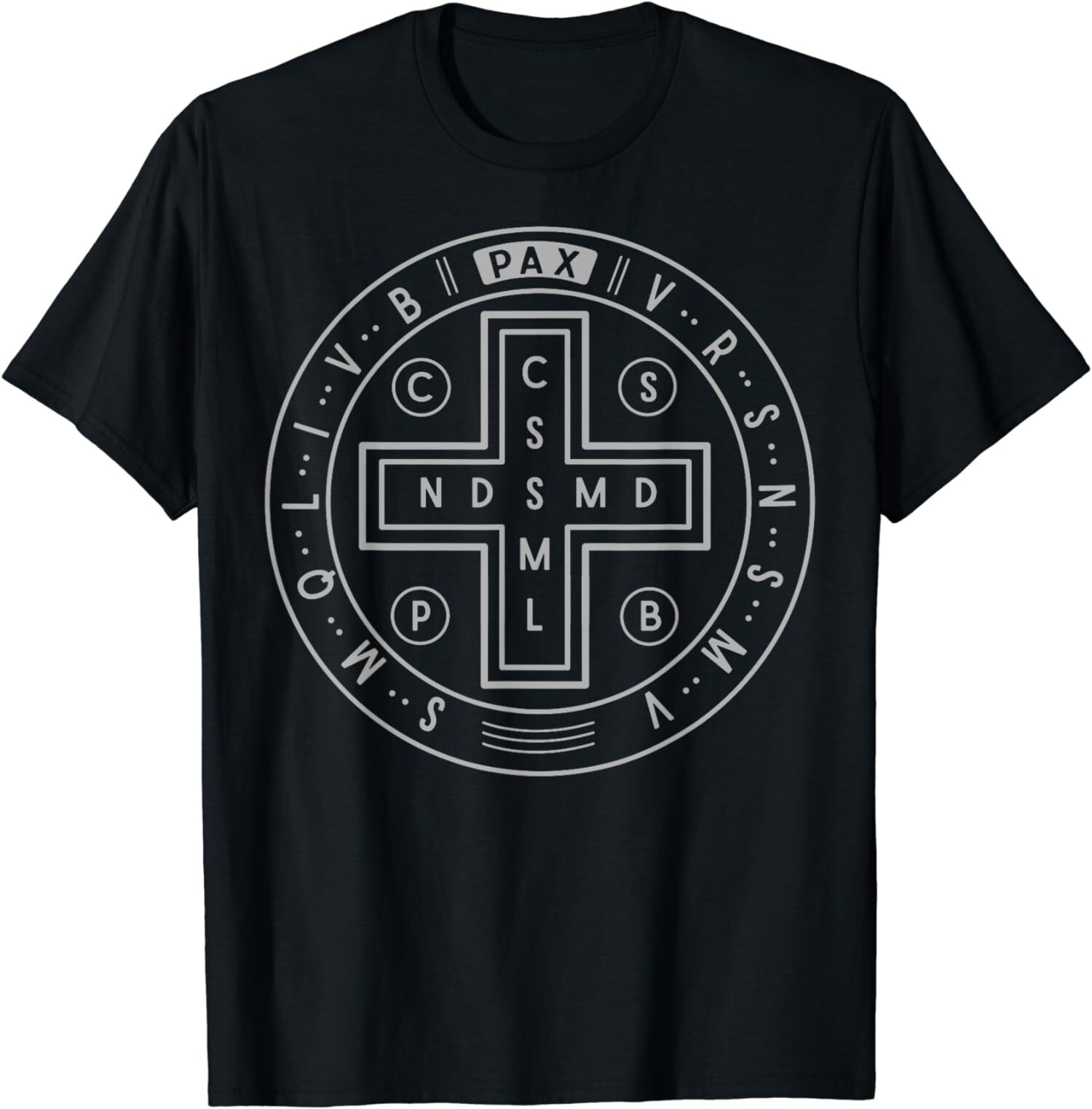 Limited Edition St. Benedict Medal Christian Faith T-Shirt