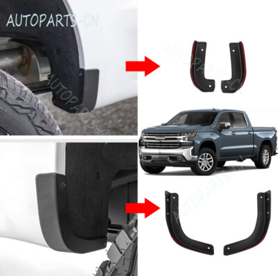 For 2019-2024 Chevy Silverado Mud Flaps Fender Splash Guards Cover 