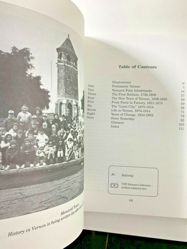 Vernon Our Town - Historical Society 1989 - Connecticut History for Youth - Imagen 2 de 7