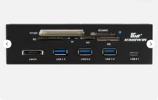Kingwin KW525-3U3CR USB 3.0/USB3.1 Hub & Card Reader