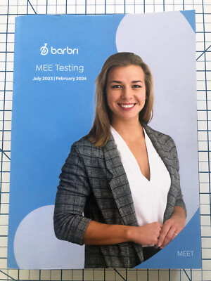2023 - 2024 Barbri Uniform Bar Exam Review MEE Testing - UBE Multistate Essay