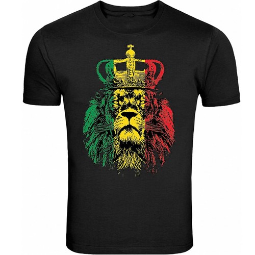 Bob Marley Smoking Joint tee Rasta One Love Lion Zion S - 5XL T-Shirt Tee