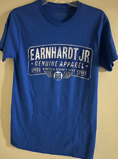 Dale Earnhardt Jr # 88 Nascar Blue Genuine Apparel 1974 Speed Style Men's Small