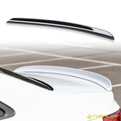 Fyralip Y15 Painted Trunk Lip Spoiler Duckbill for BMW 5er E39 Jet Black 668