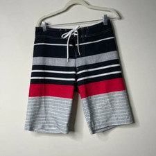 Old Navy Multicolor Striped Swim Trunks 28