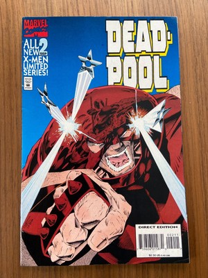 Deadpool #2 (1994) Mini series Merc with a Mouth   + Juggernaut 