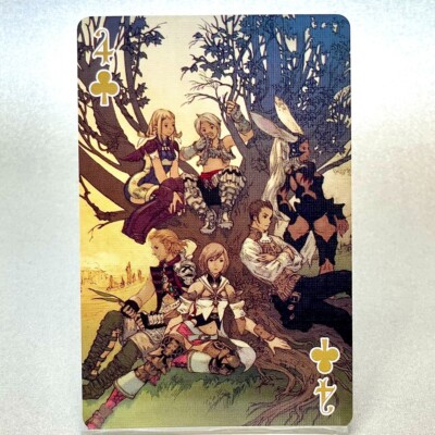 ファイナルファンタジーTCG FINAL FANTASY 35th ANNIVERSARY TCG Final Fantasy 35th Playing Card 2022 Uniqlo Yoshitaka Amano FF TCG