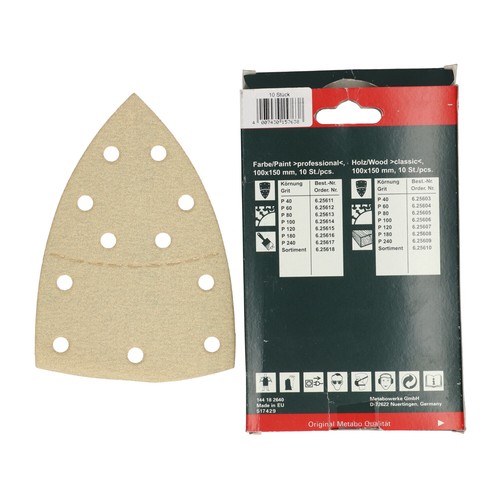 Metabo 625615 Cling fit sanding sheets New NFP (10pcs) - Picture 3 of 7