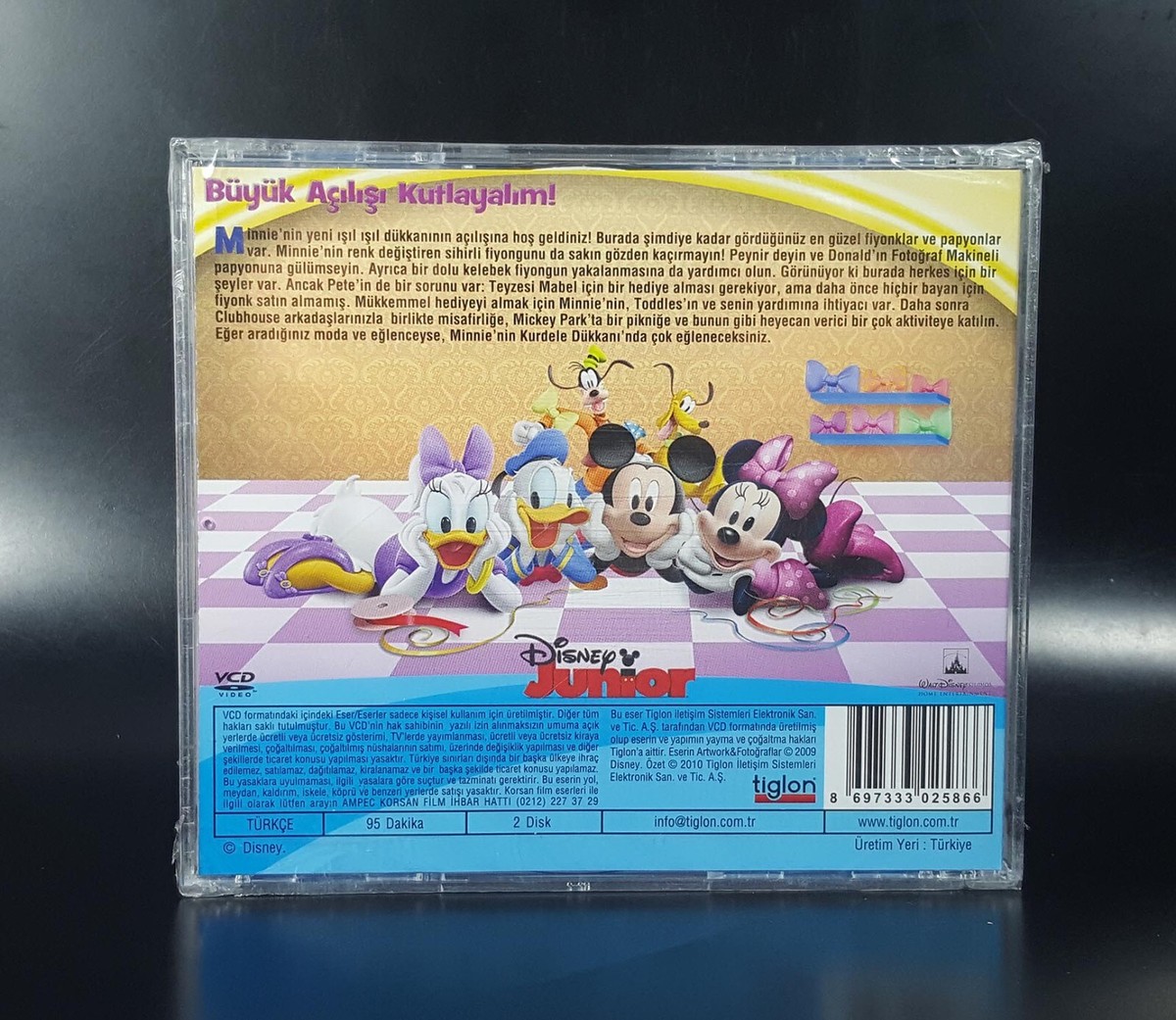 VCD Mickey Mouse Clubhouse & Winter Wonderland 2003 Turkish