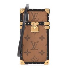 Louis Vuitton Monogram Reverse Eye Trunk iPhone X Xs Crossbody Phone Case 3V415L