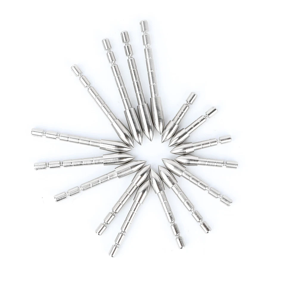 ID4.2mm Archery Arrowheads 60-120gr DIY Point Insert Shooting Hunting Target - Image 2 of 4