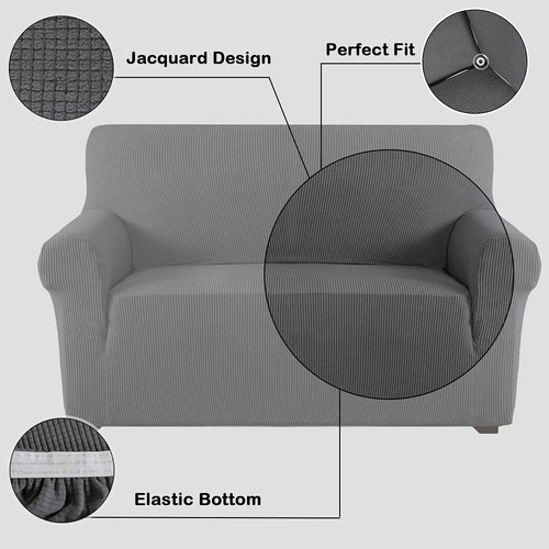 Stretch Couch Cover Sofa Cover Slip Cover Full Protect Thick Soft 1/2/3/4 Seater - Picture 4 of 103
