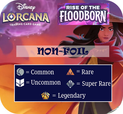 Disney Lorcana First Edition Rise of the Floodborn PICK - NON FOIL BASE
