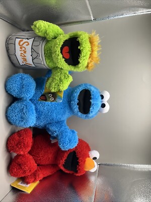 Sesame Street Lot - Elmo, Grover And Cookie Monster