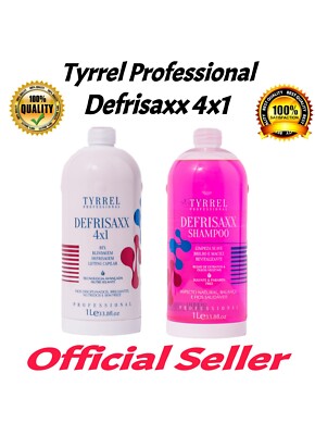 Tyrrel Defrisaxx 4x1 Btox Blindagem Capilar E Lifting 2x1L Tyrrel Professional 