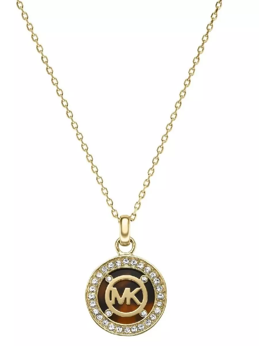 Michael kors tortoise best sale necklace