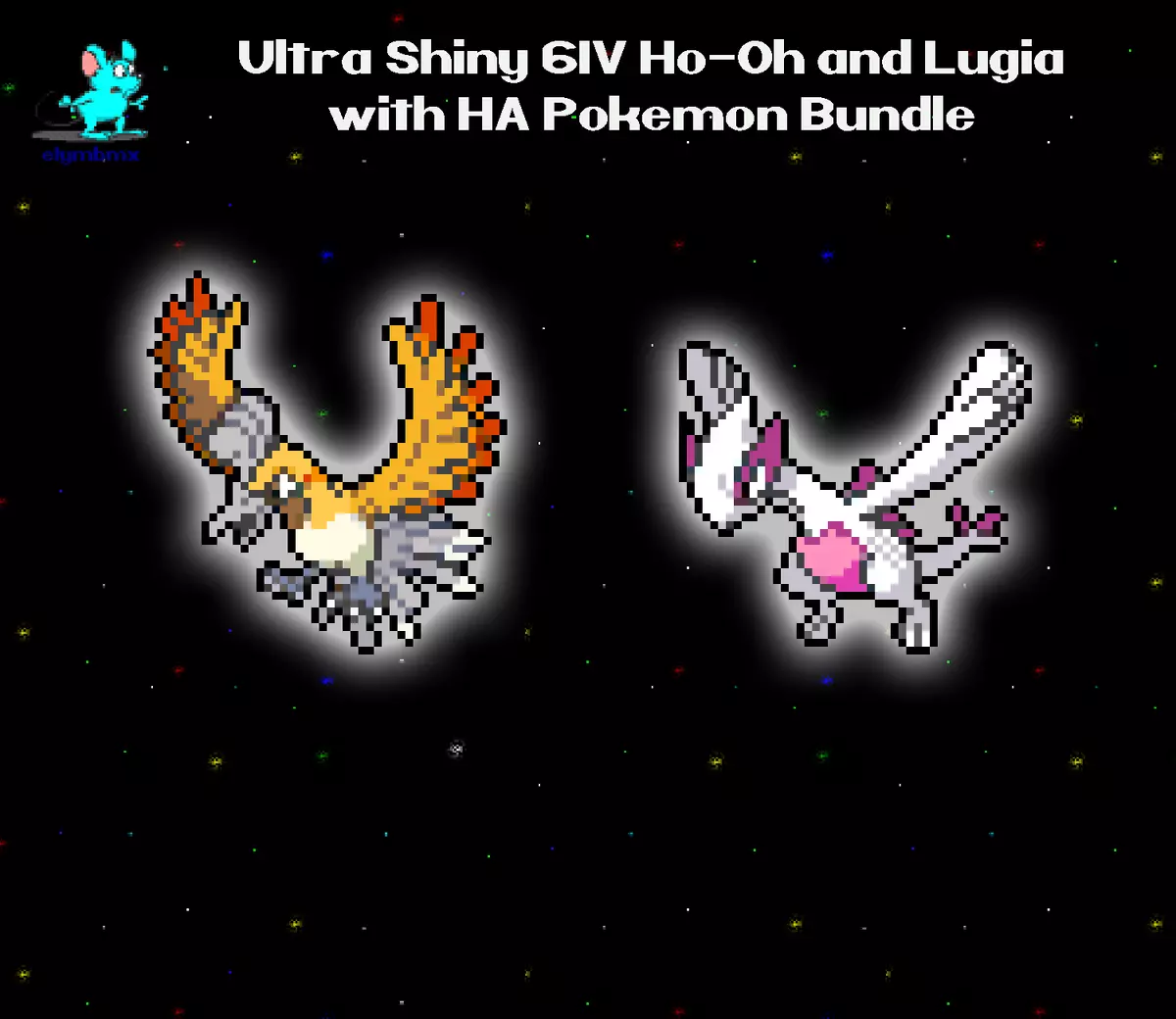 HO-OH LUGIA Ultra Shiny 6IV Pack // Pokemon Sword and Shield