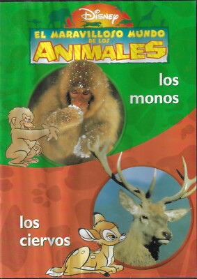 El Maravilloso Mundo De Los Animales: Los Monos y Los Ciervos