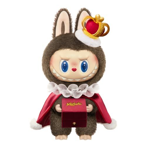 POP MART Let's Checkmate labubuぬいぐるみ新品一体 POP MART THE MONSTERS New LABUBU KING H370mm Let's Checkmate