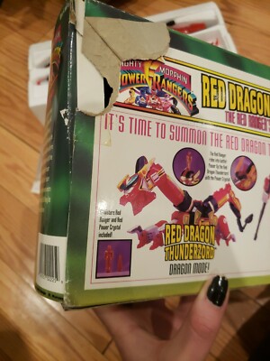 1994 Bandai Mighty Morphin Power Rangers Red Dragon Thunderzord