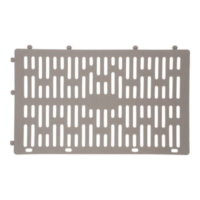 Grey Plastic Tree Trunk Cover Wrap Protects Bark from Animals and Lawn Equipment