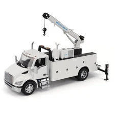 1:50 Kenworth T380 Auto-Crane Titan85 Work Truck with Miller EnPak – White, 7121