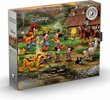 Thomas Kinkade Disney Mickey Mouse 1000 Piece Jigsaw Puzzle for Adults