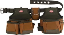 50200 Two Bag Tool Belt in Brown