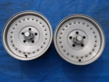 Historic Center Line Tool Co. Two Timer (Auto Drag) Wheels 15x7 Chevy Pair