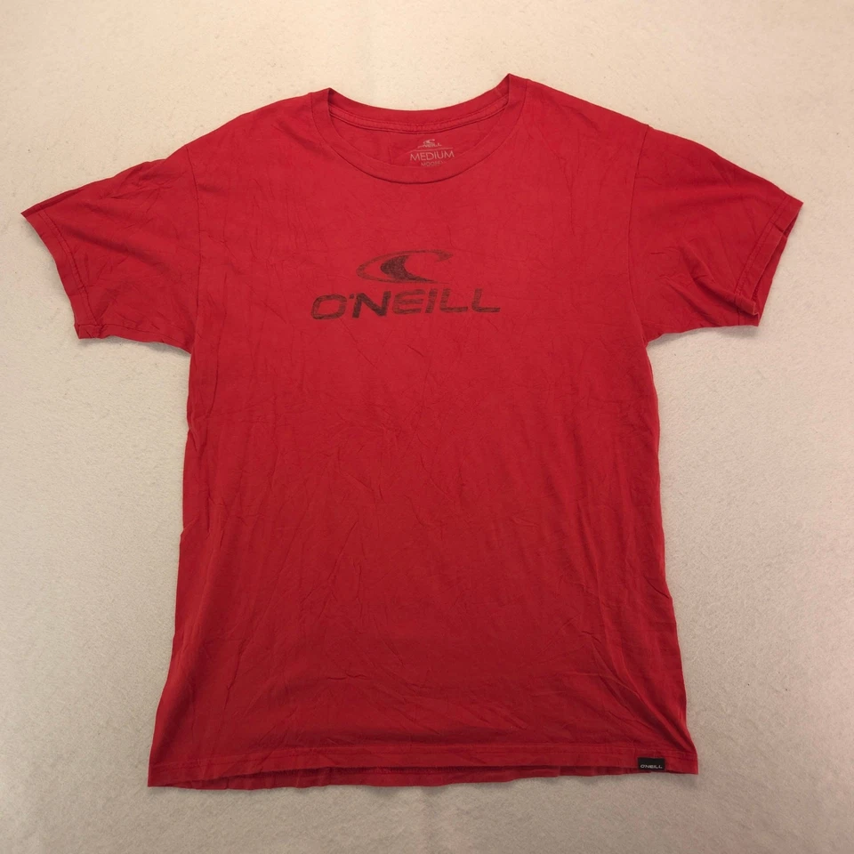 ONeill Informal Cuello Redondo Manga Corta Gráfico Camiseta Para Hombre Talla Mediana M Roja Foto 2 de 4