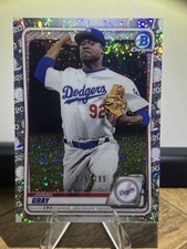 2020 Bowman - Chrome Prospects Josiah Gray #BCP-48 Speckle Refractor /299