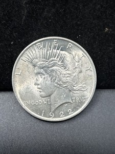 1922-P Peace Silver Dollar 90% US Coin B59
