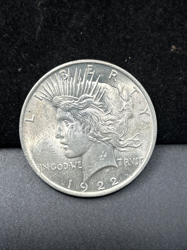 1922-P Peace Silver Dollar 90% US Coin B59