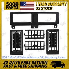 New Heater Air Vent Ventilator Grille Set For 1986-1997 Nissan Navara D21 Pickup