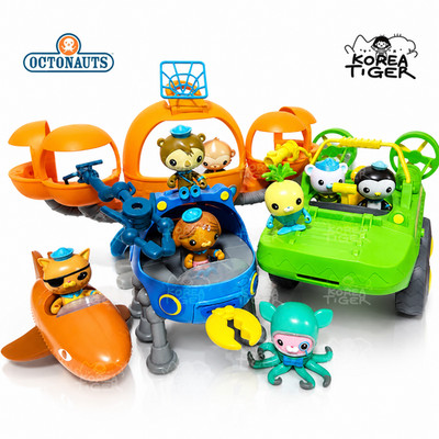 Octonauts Above & Beyond Octopod HQ 8 Figuren Fahrzeuge Lot Barnacles Kwazii ...