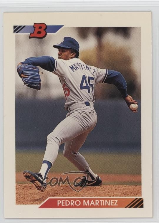 1992 Bowman Pedro Martinez #82 Rookie RC HOF