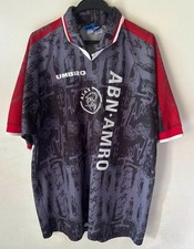 MAGLIA CALCIO VINTAGE UMBRO AJAX AMSTERDAM MAGLIA MAILLOT CAMISA