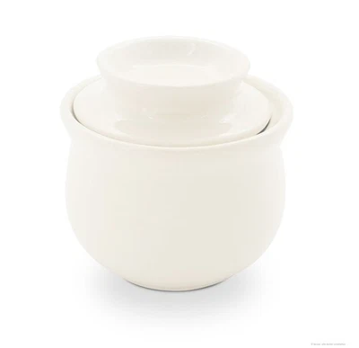 Original Bunzlauer Keramik Butterdose mit Wasserkühlung für 175g Butter Creme - Bild 1 von 4
