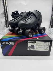 Roller derby Elite Stomps Black skates RE305B Mens 5 / Women’s 6 