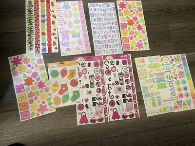 Doodlebug Design Sticker Lot + Die Cuts