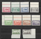 Lebanon, Liban-1943 airmail set remarks; MNG and 100 is getting loose from tab