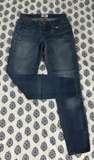 PAIGE Womans VERDUGO Ankle Stretch Medium Wash Denim USA Made Blue Jeans Size 27